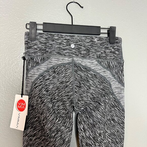 VIMMIA Defy Reversible Leggings Size XS Charcoal Compression NWT - Picture 7 of 9